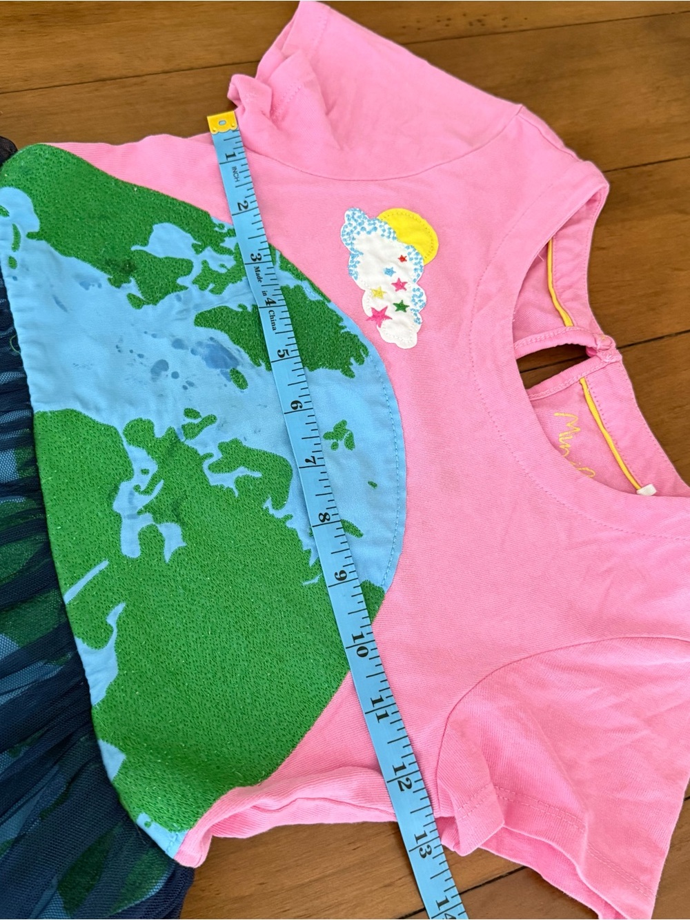 Mini Boden (7|8y) Space Earth Tulle Dress - Picture 8 of 10